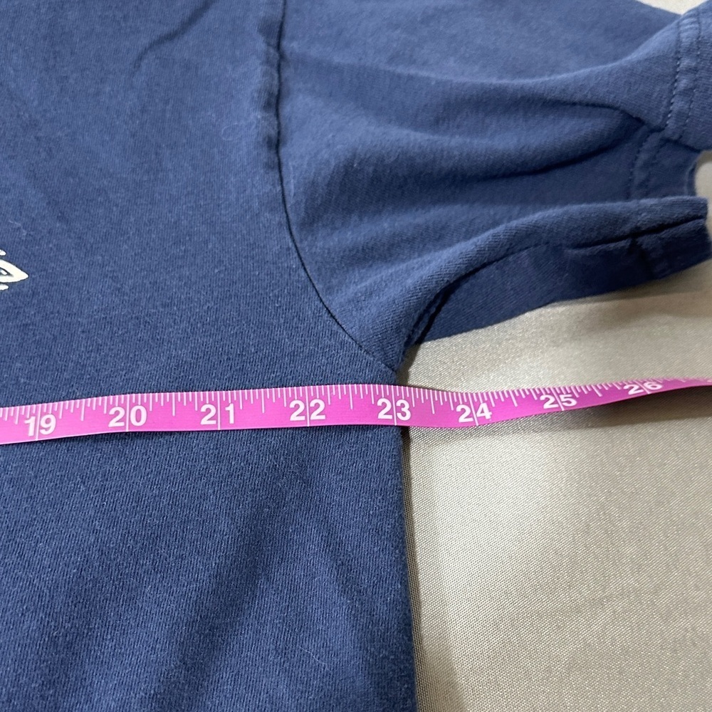 Hanes Heavyweight T-Shirt in Dark Blue - Picture 4 of 5